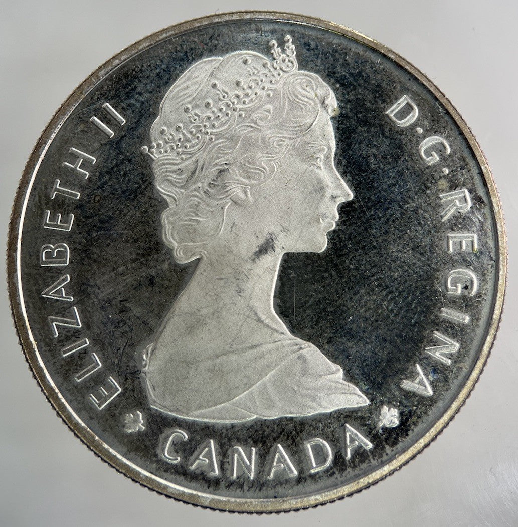 1985 Canada One Dollar Silver Coin | Very High Grade