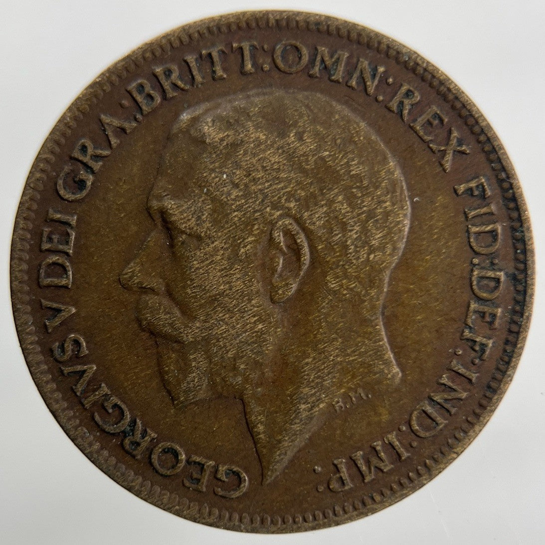 1921 George V Farthing Coin | Collectable Grade