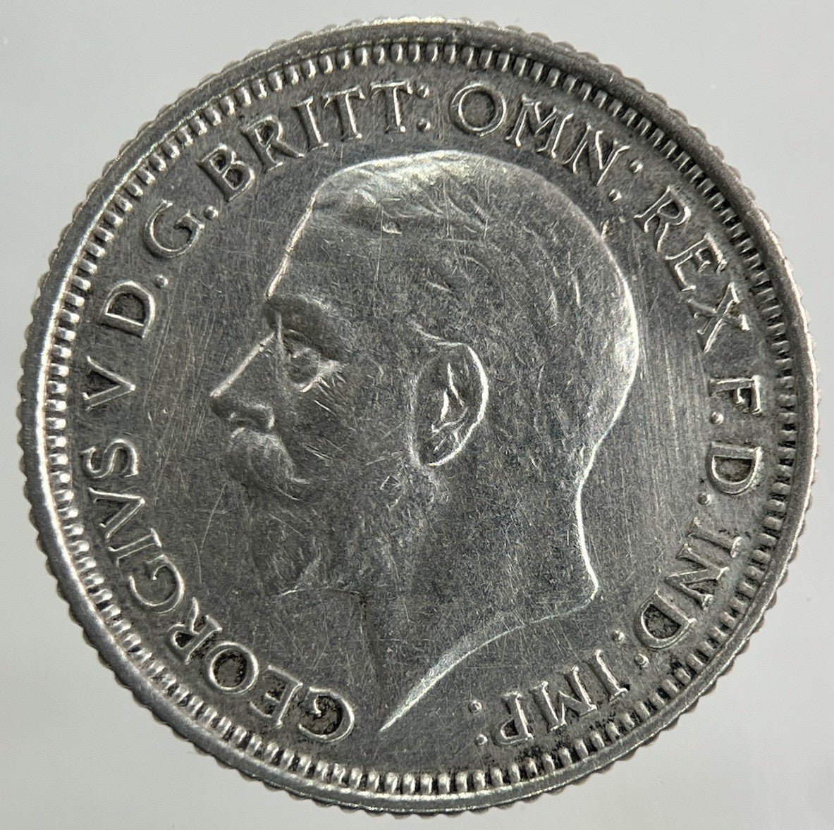 1928 George V Sixpence Silver Coin | Fine Collectable Grade