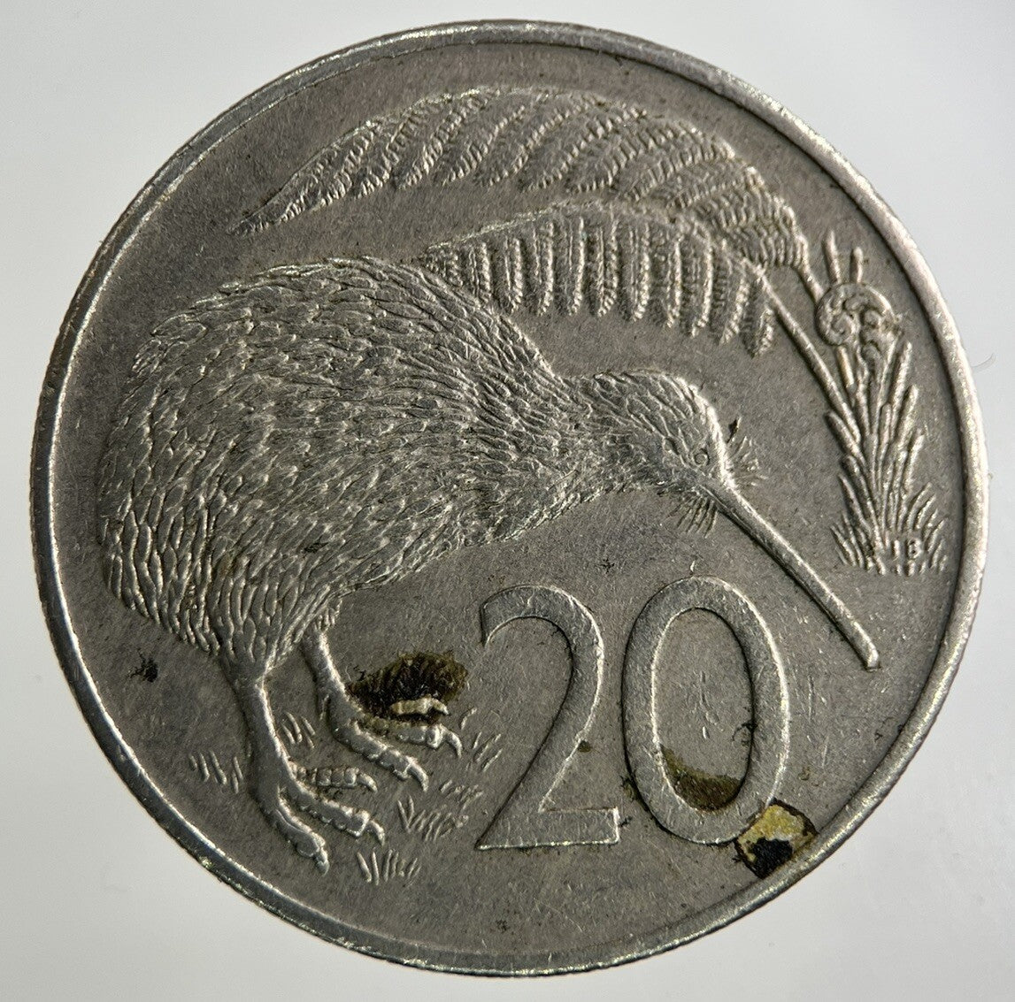 1980 New Zealand 20 Cents Coin | Fine Collectable Grade
