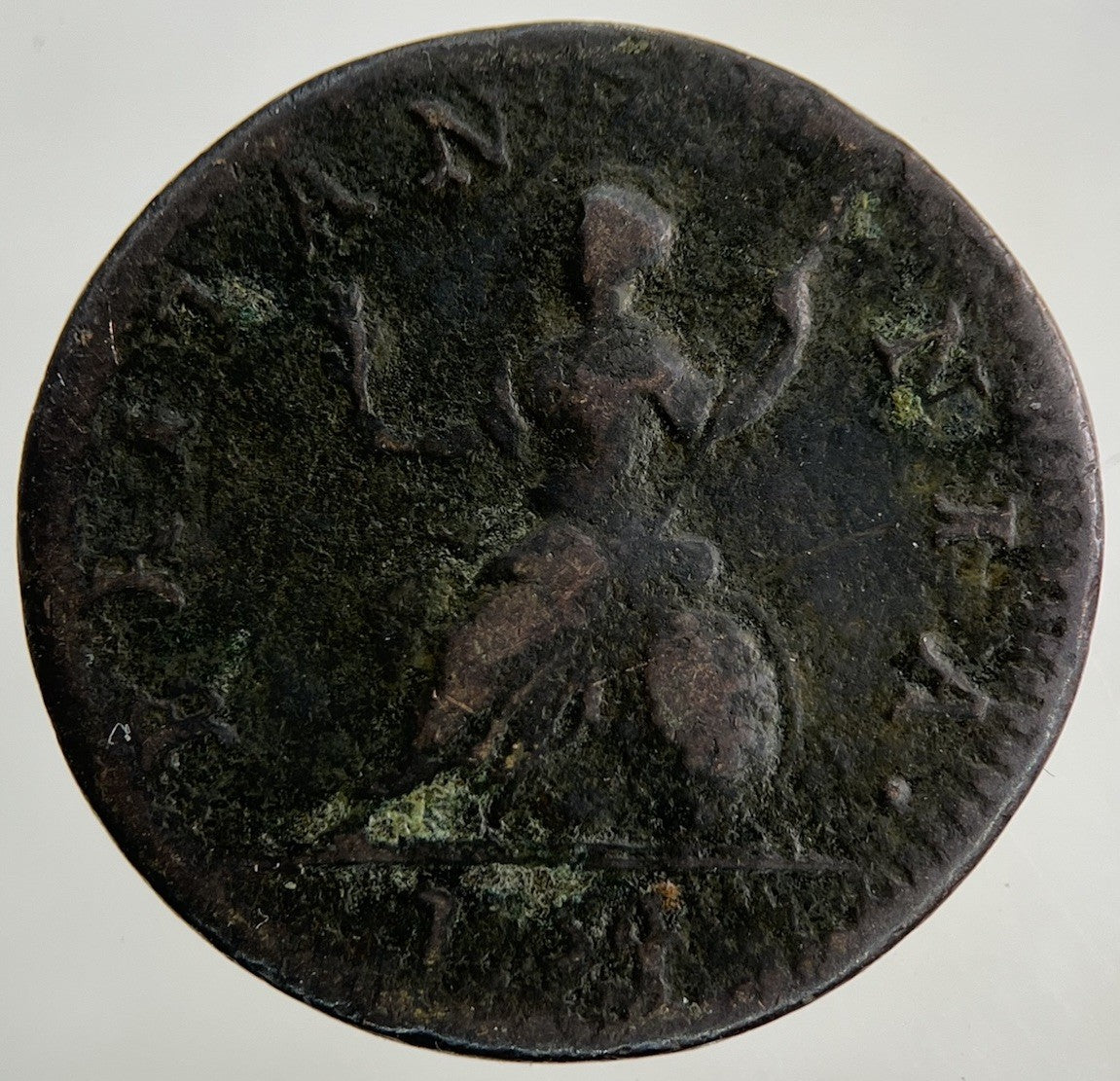 1754 George II 2nd Farthing Coin | Collectable Grade