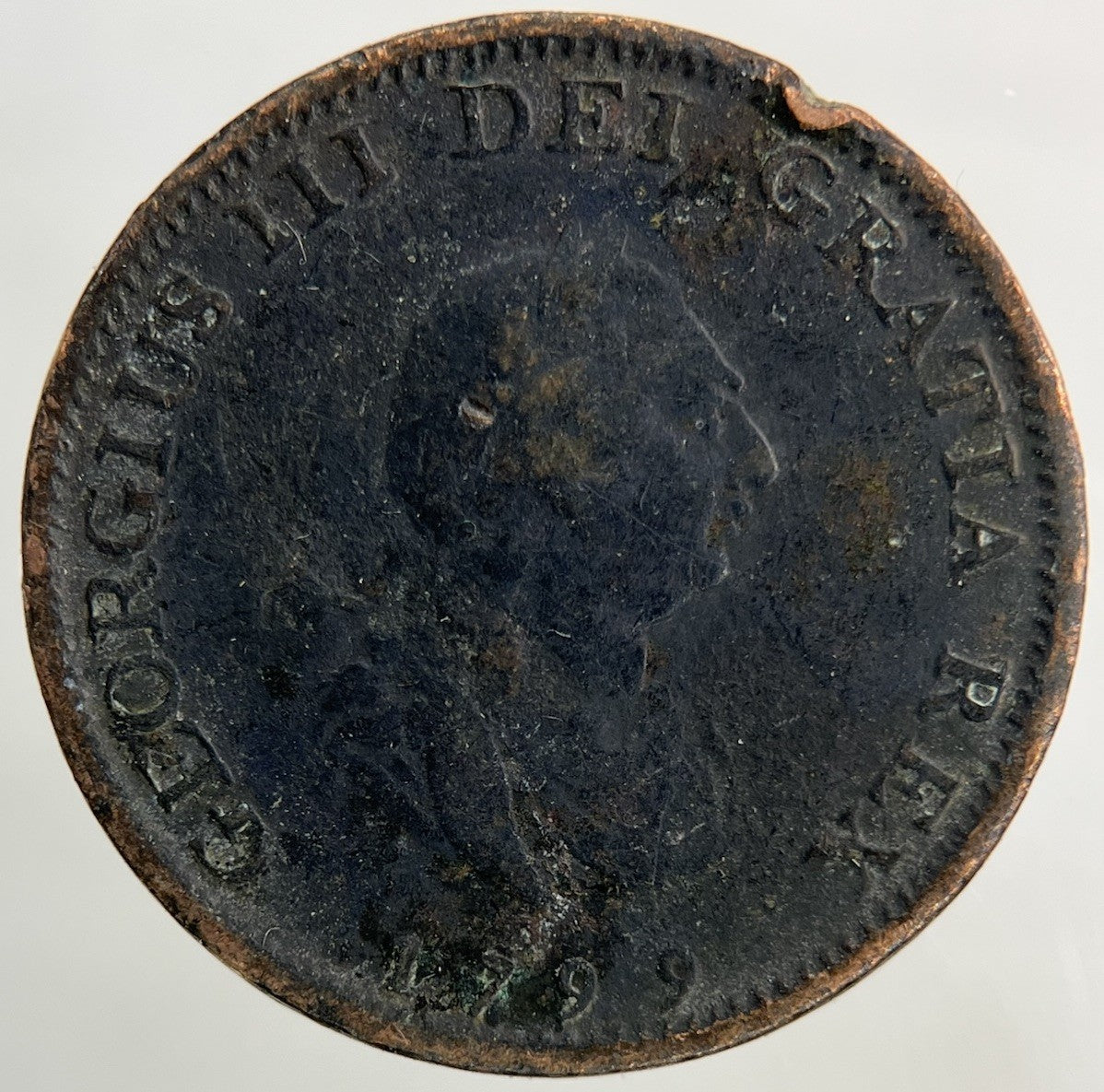 1799 George III 3rd Farthing Coin | Collectable Grade