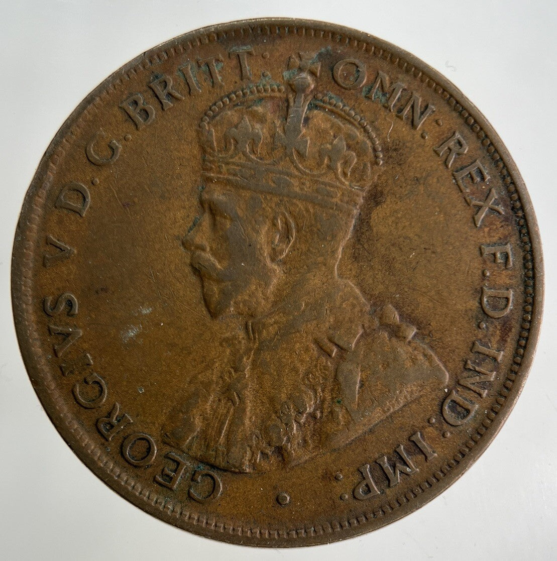 1927 Australia One Penny Coin | Fine Collectable Grade