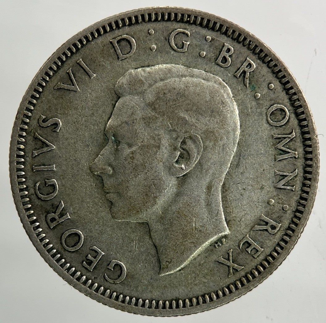 1938 George VI Shilling Silver Coin | Fine Collectable Grade
