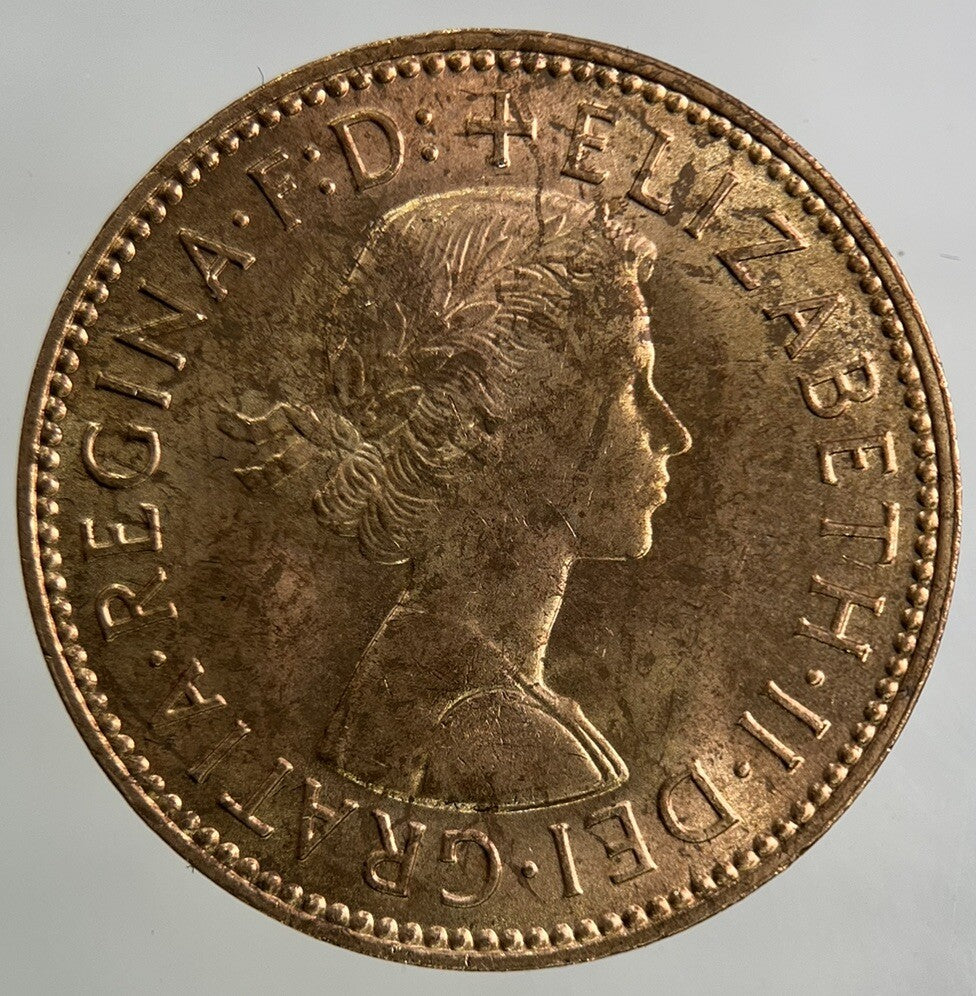 1966 Elizabeth II 2nd Half - Penny Coin | Very Fine Grade