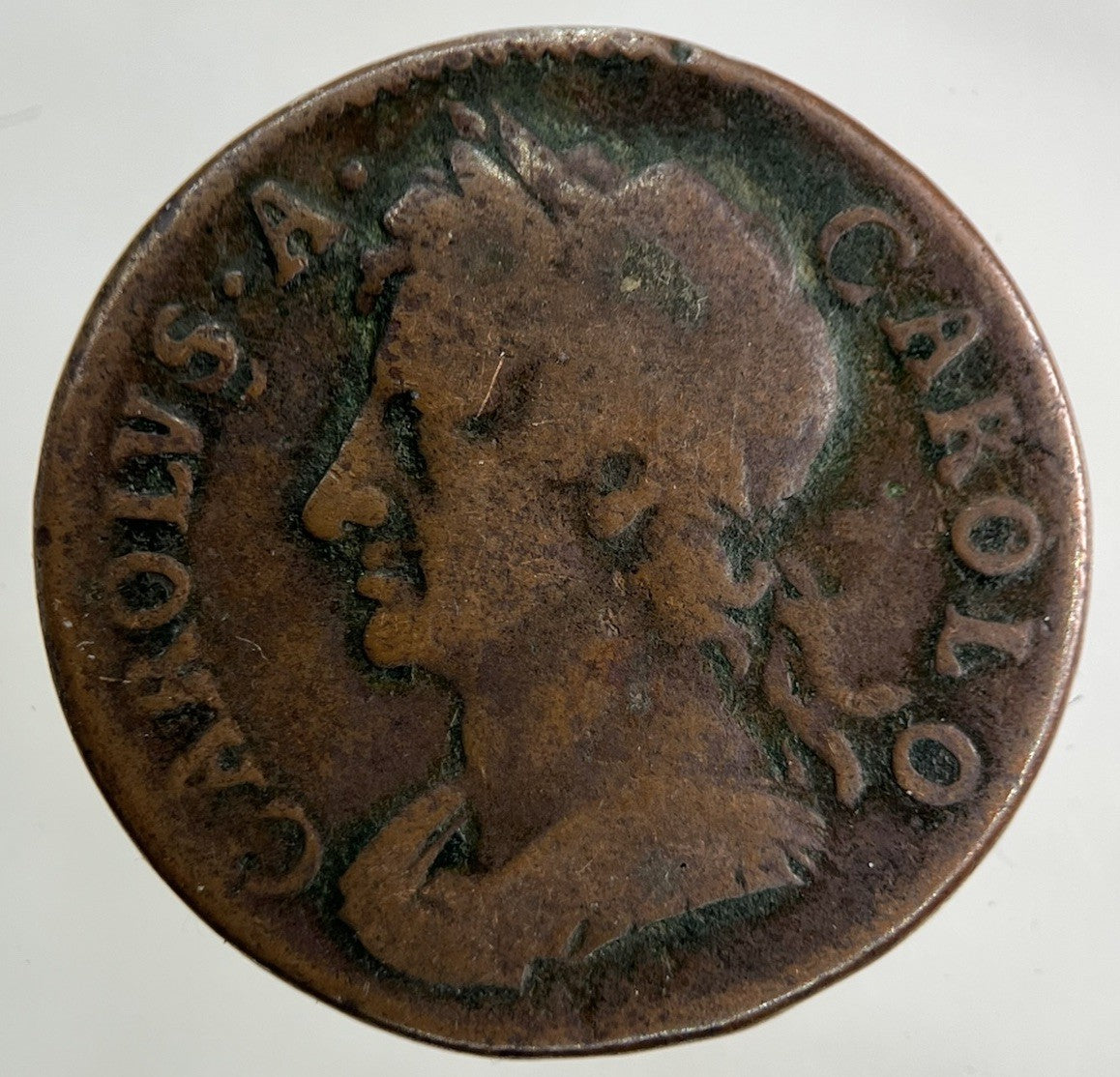 1675 Charles II 2nd Farthing Coin | Collectable Grade