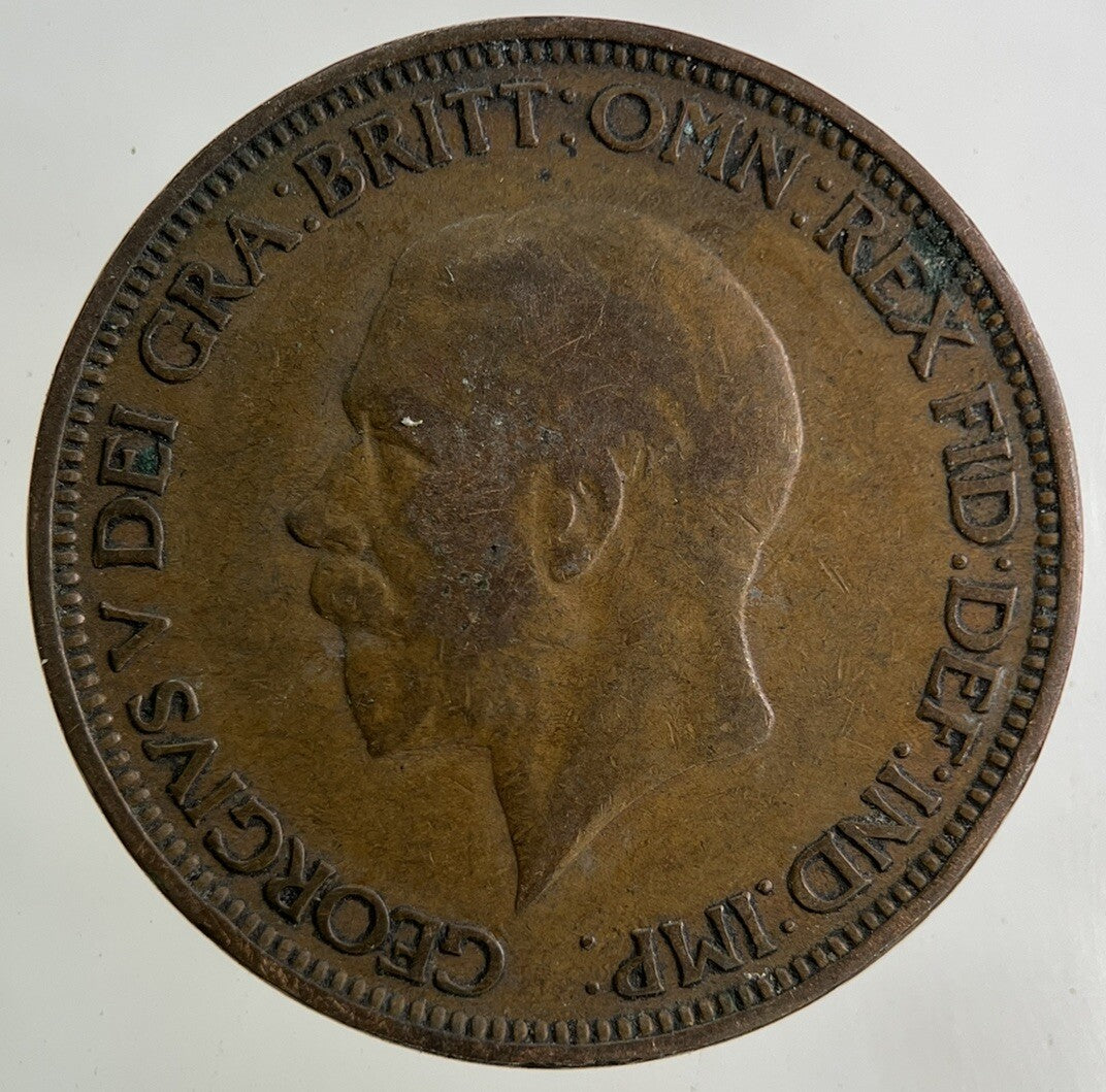 1928 George V Half - Penny Coin | Collectable Grade