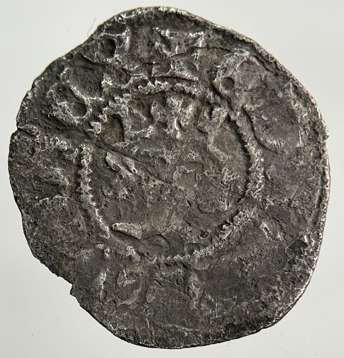 1279 - 1307 Edward I 1st Medieval Hammered Silver Half - Penny Coin