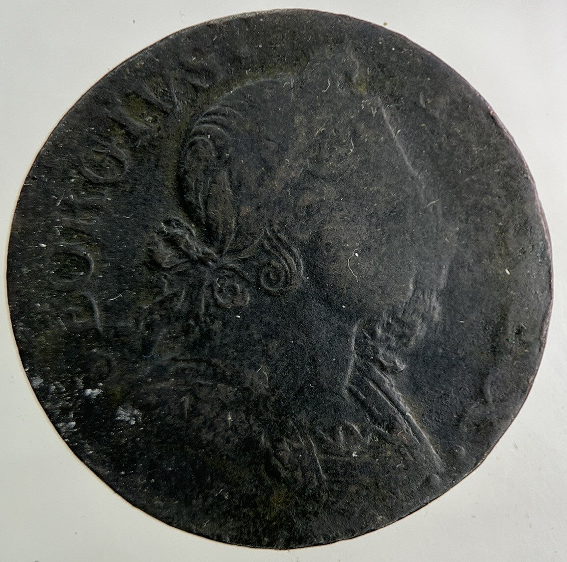 1748 George III 3rd Half - Penny Evasion Coin | Fine Collectable Grade