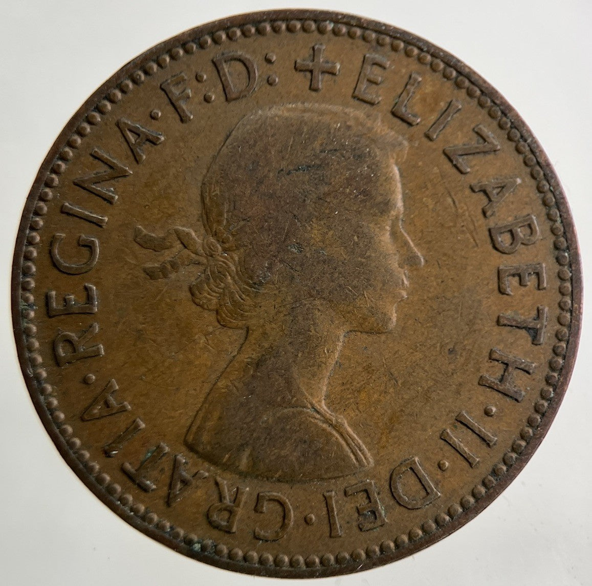 1957 Elizabeth II 2nd Half - Penny Coin | Collectable Grade