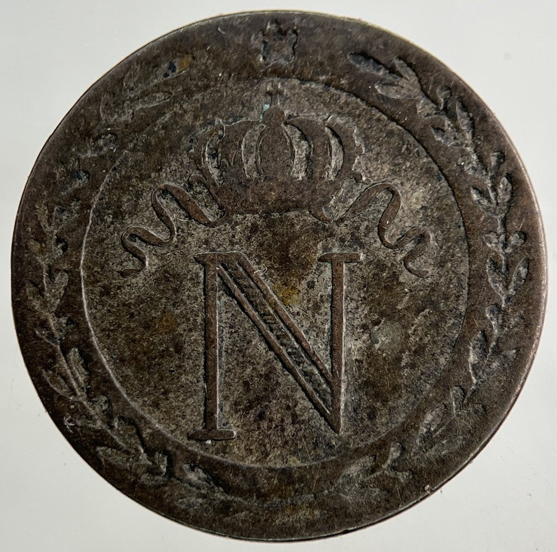 1808 France Napoleon 10 Centimes Coin | Collectable Grade