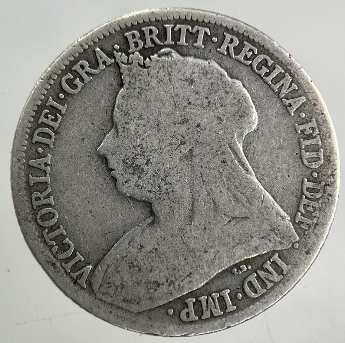 1897 Victoria Silver Shilling Coin | Collectable Grade