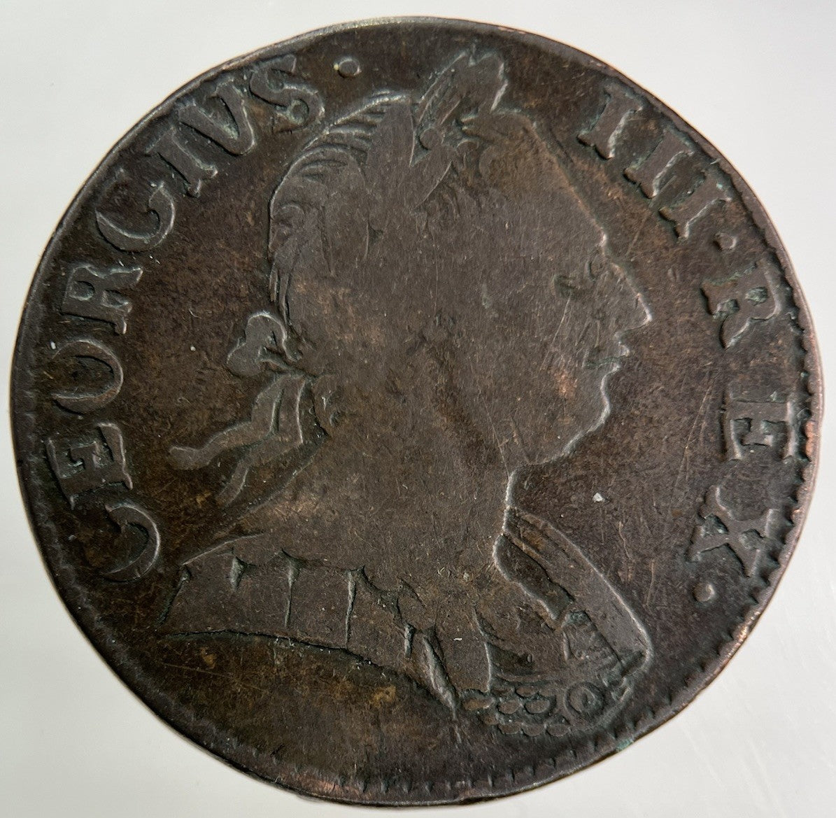1775 George III 3rd Half - Penny Coin | Collectable Grade