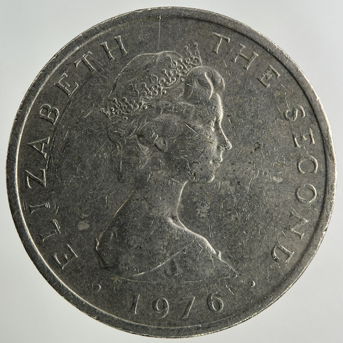 1976 Isle Of Man 10p Ten - Pence Coin | Fine Collectable Grade