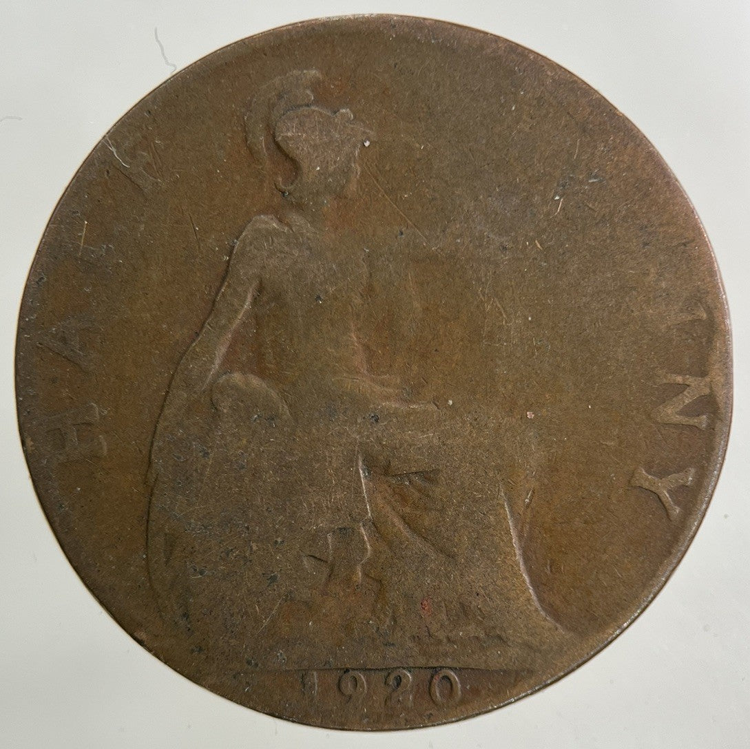 1920 George V Half - Penny Coin | Collectable Grade
