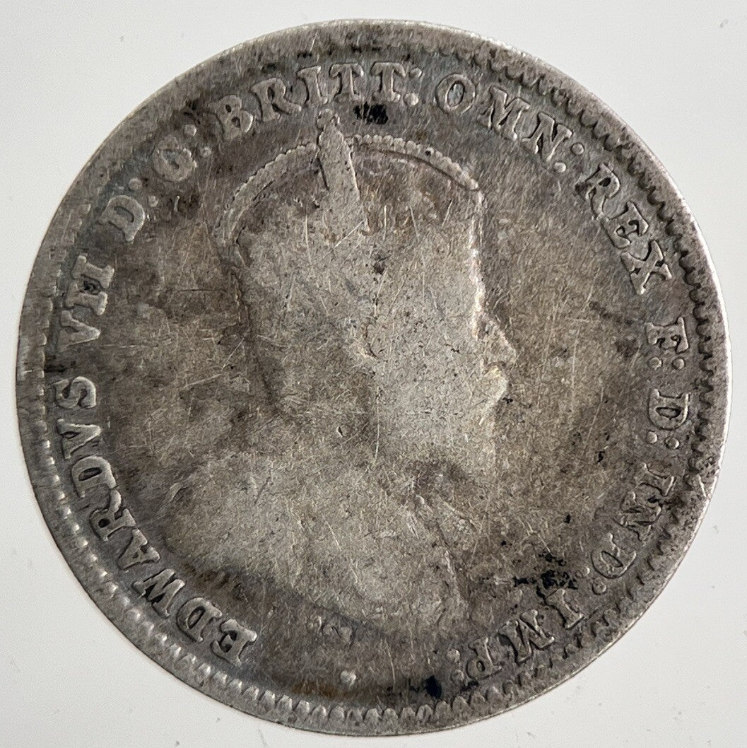 1910 Australia Threepence Silver Coin | Collectable Grade | a9591