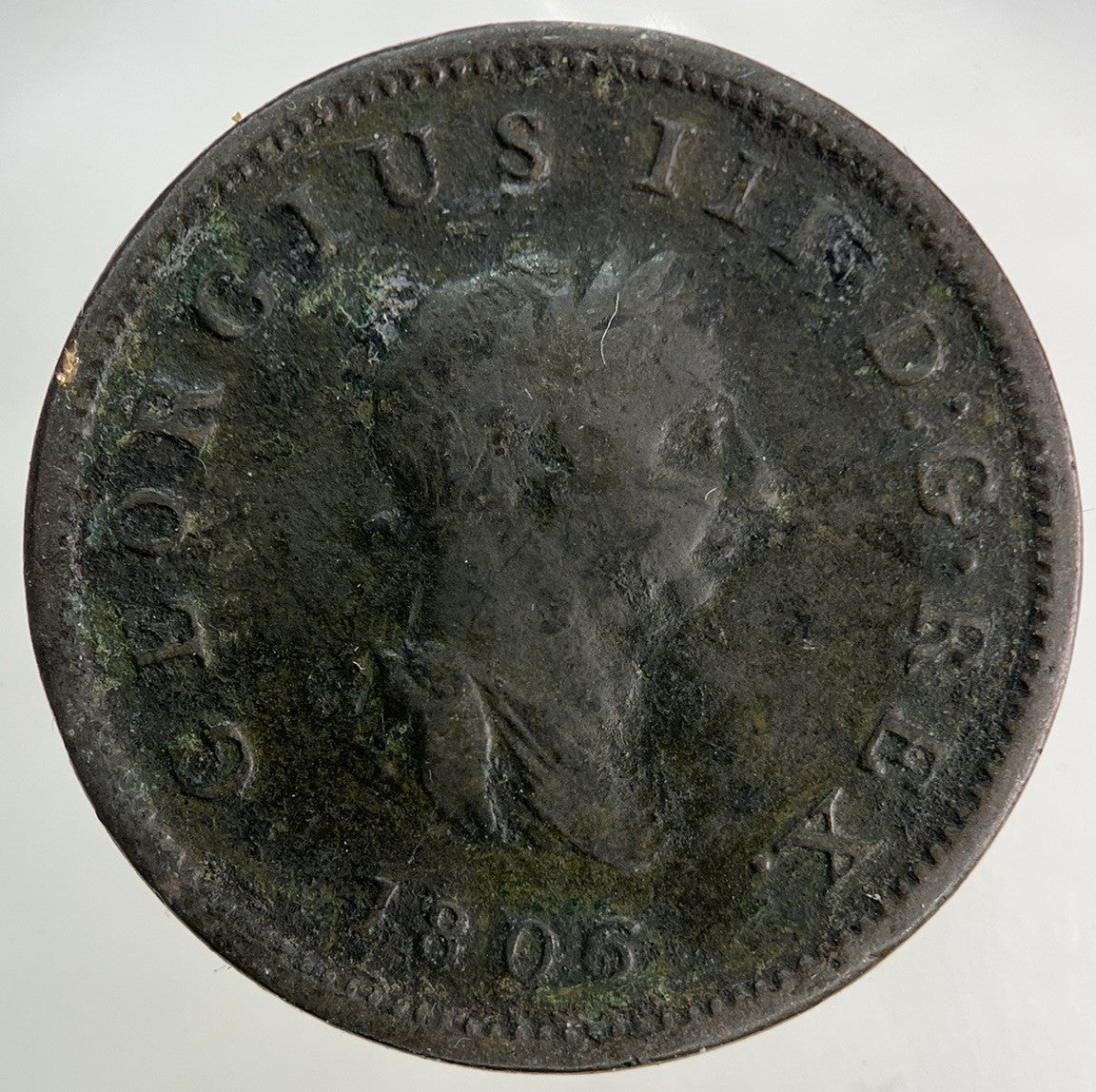 1806 George III 3rd Half - Penny Coin | Collectable Grade