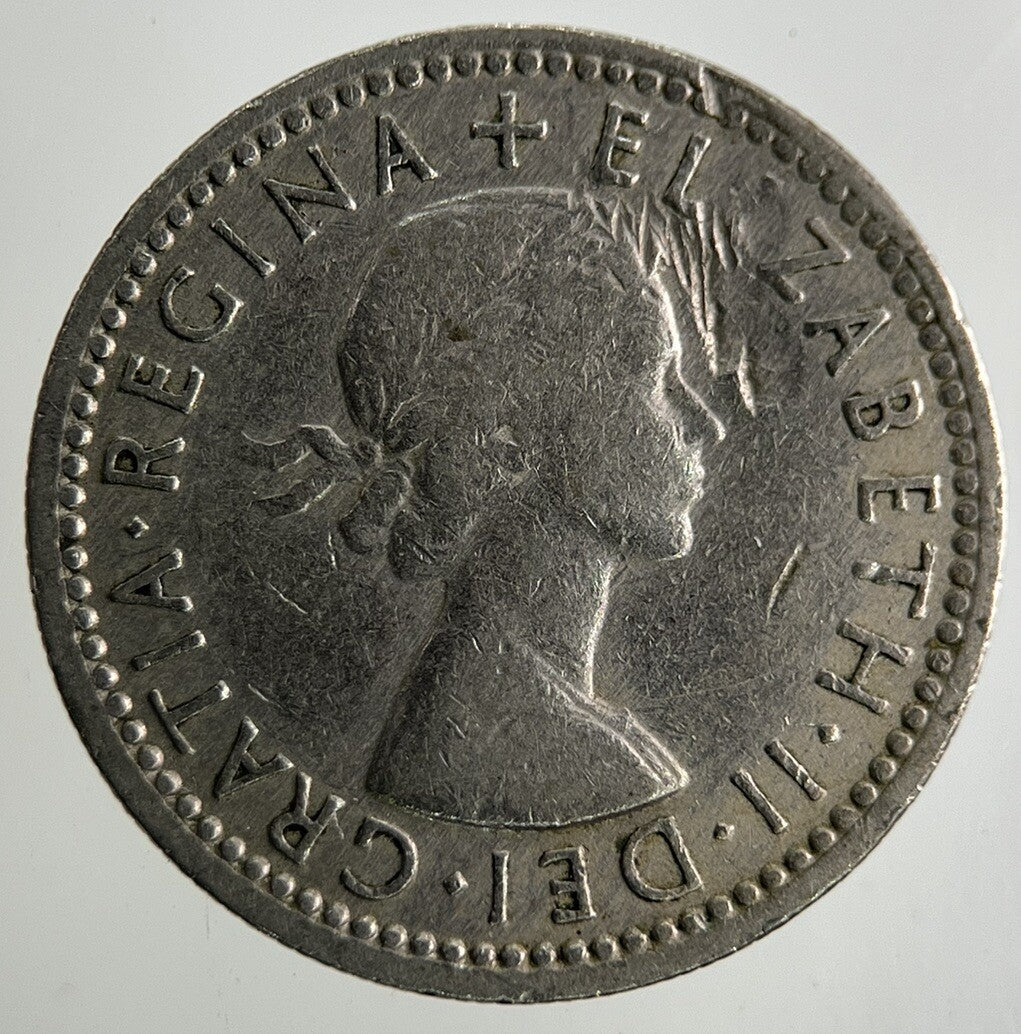 1954 Elizabeth II 2nd Sixpence Coin | Collectable Grade