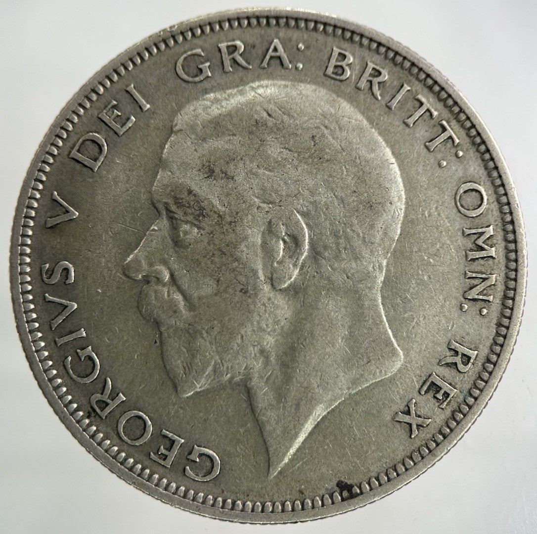1933 George V Half - Crown Silver Coin | Fine Collectable Grade