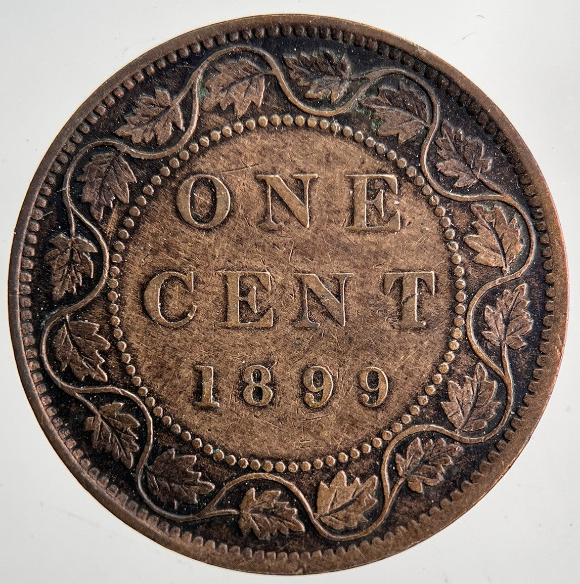 1899 Canada One Cent Coin | Fine Collectable Grade | a6432