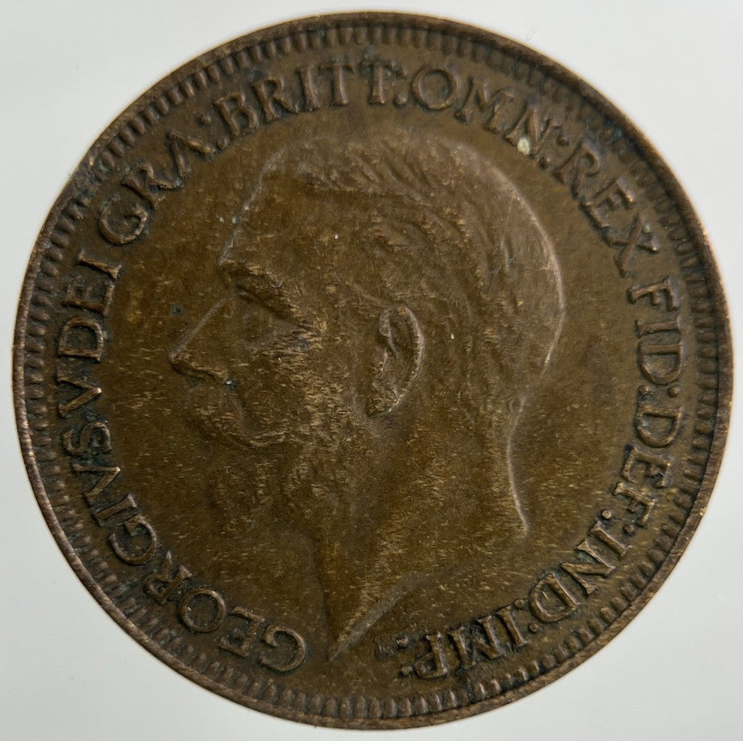 1933 George V Farthing Coin | Collectable Grade