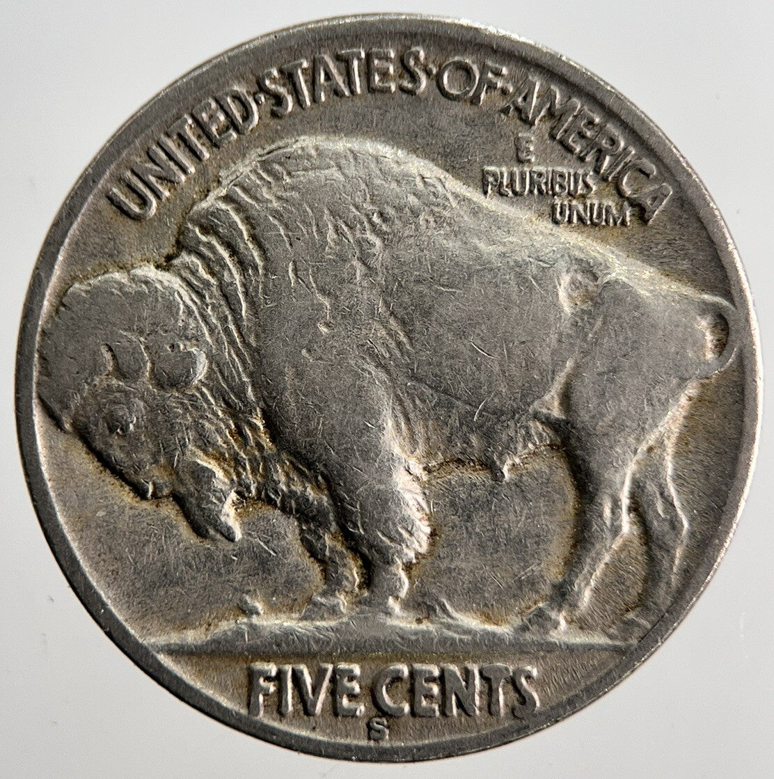 1936 - S US USA Buffalo Indian Head Nickel Coin | Collectable Grade | a2524