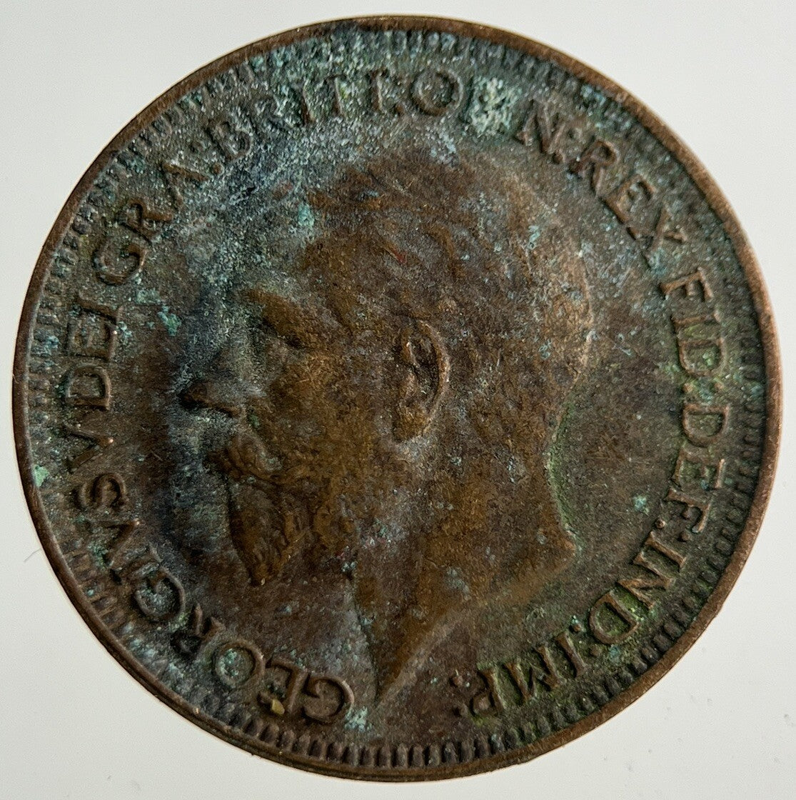 1936 George V Farthing Coin | Collectable Grade