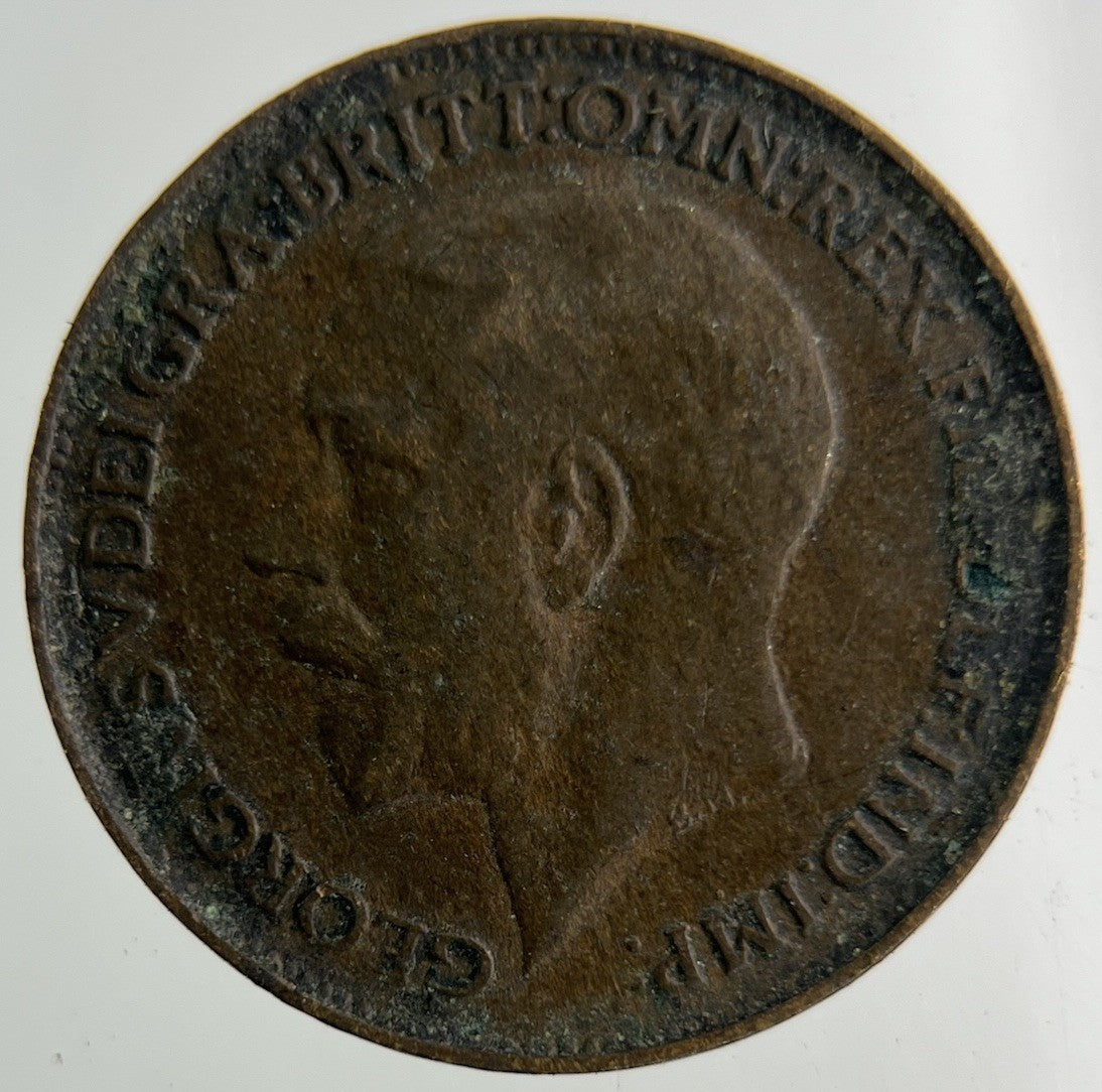 1923 George V Farthing Coin | Collectable Grade