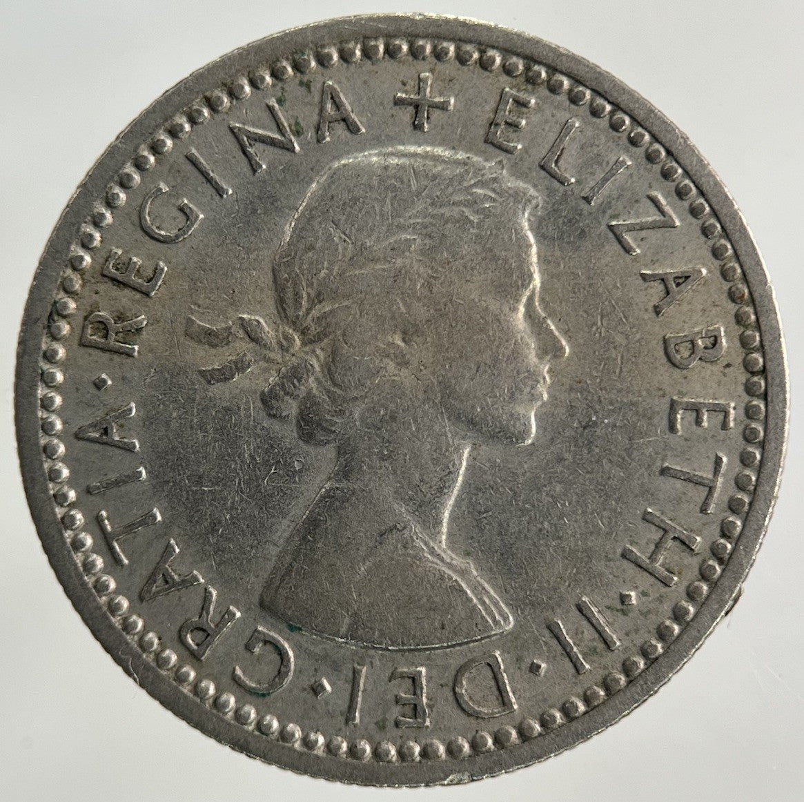 1960 Elizabeth II 2nd Sixpence Coin | Fine Collectable Grade