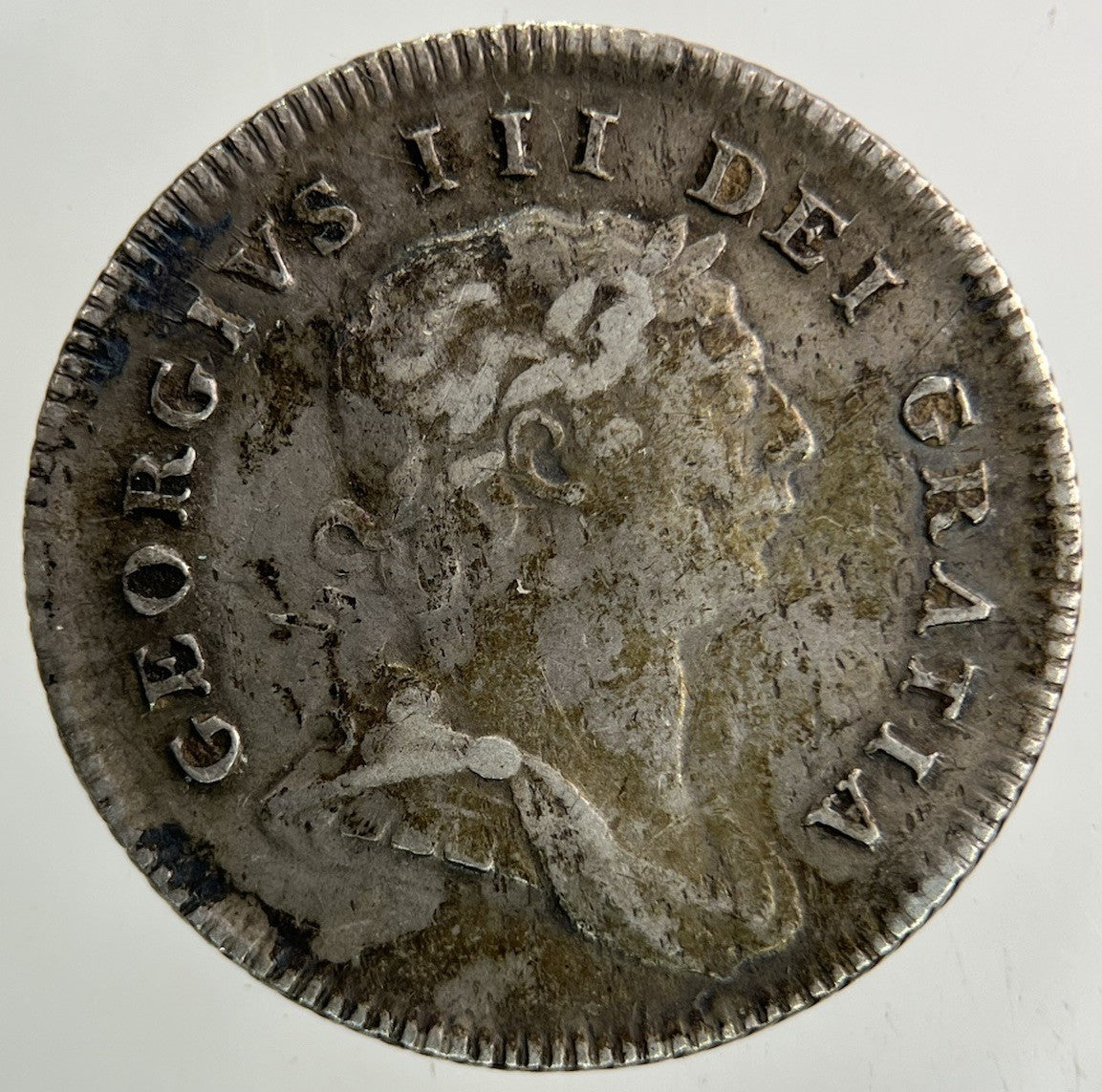 1805 George III 3rd Irish 10 Pence Bank Token Silver Coin | Collectable Grade
