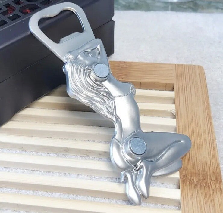 Metal Woman In Bikini Bottle Opener Fridge Magnet Premium Gift UK