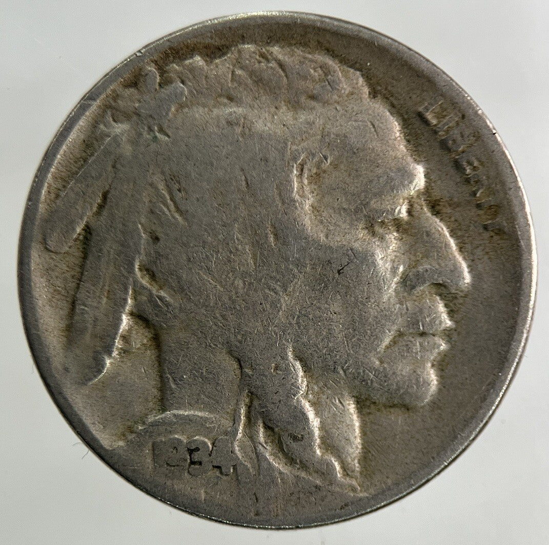 1934 - D US USA Nickel 5 Cents Coin | Collectable Grade