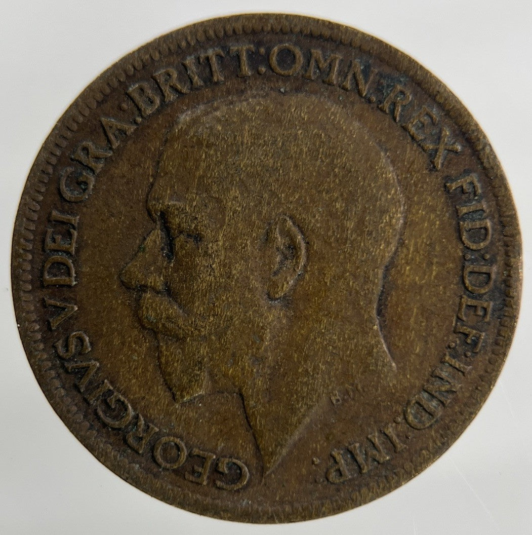 1920 George V Farthing Coin | Collectable Grade