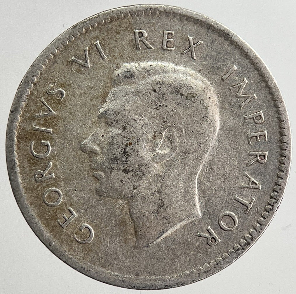 1937 South Africa Threepence Silver Coin | Collectable Grade | a8356