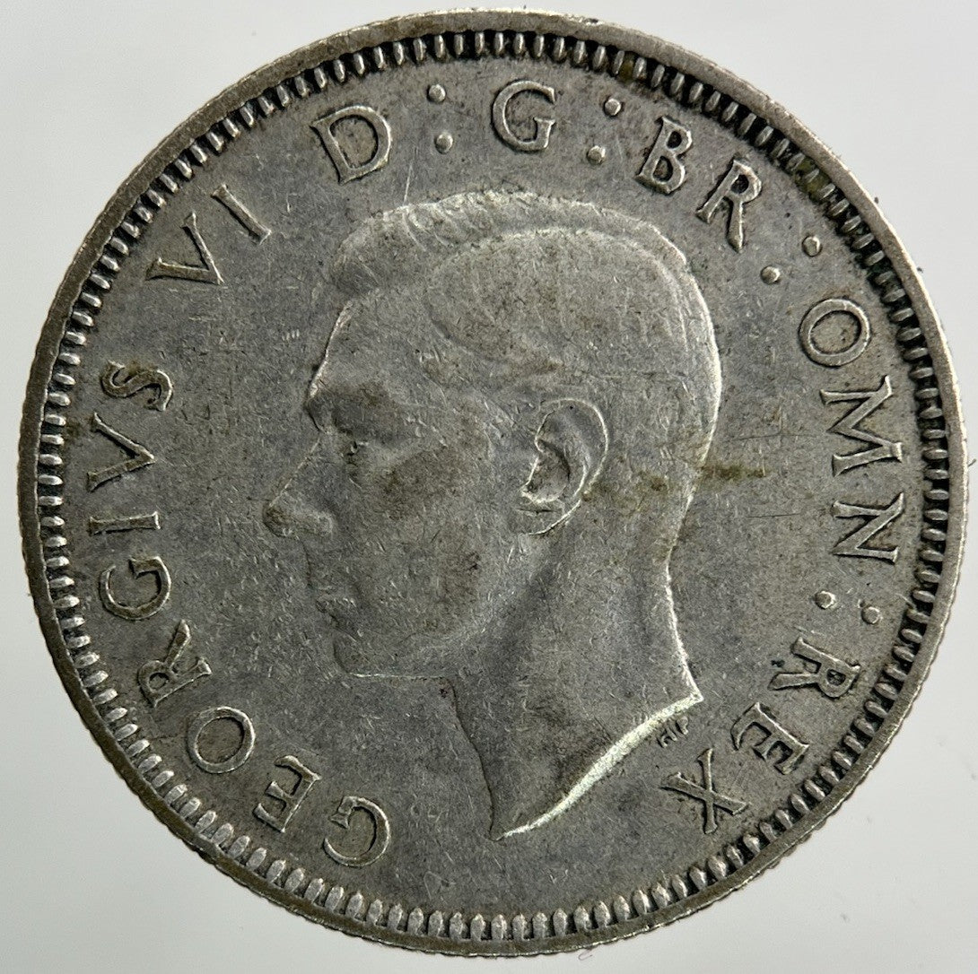 1943 George VI Shilling Silver Coin | Fine Collectable Grade