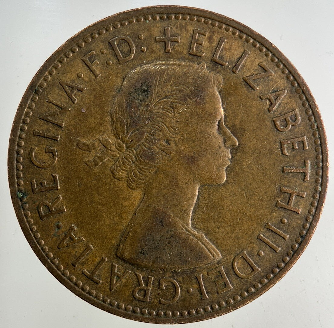 1965 Elizabeth II 2nd One Penny Coin | Fine Collectable Grade