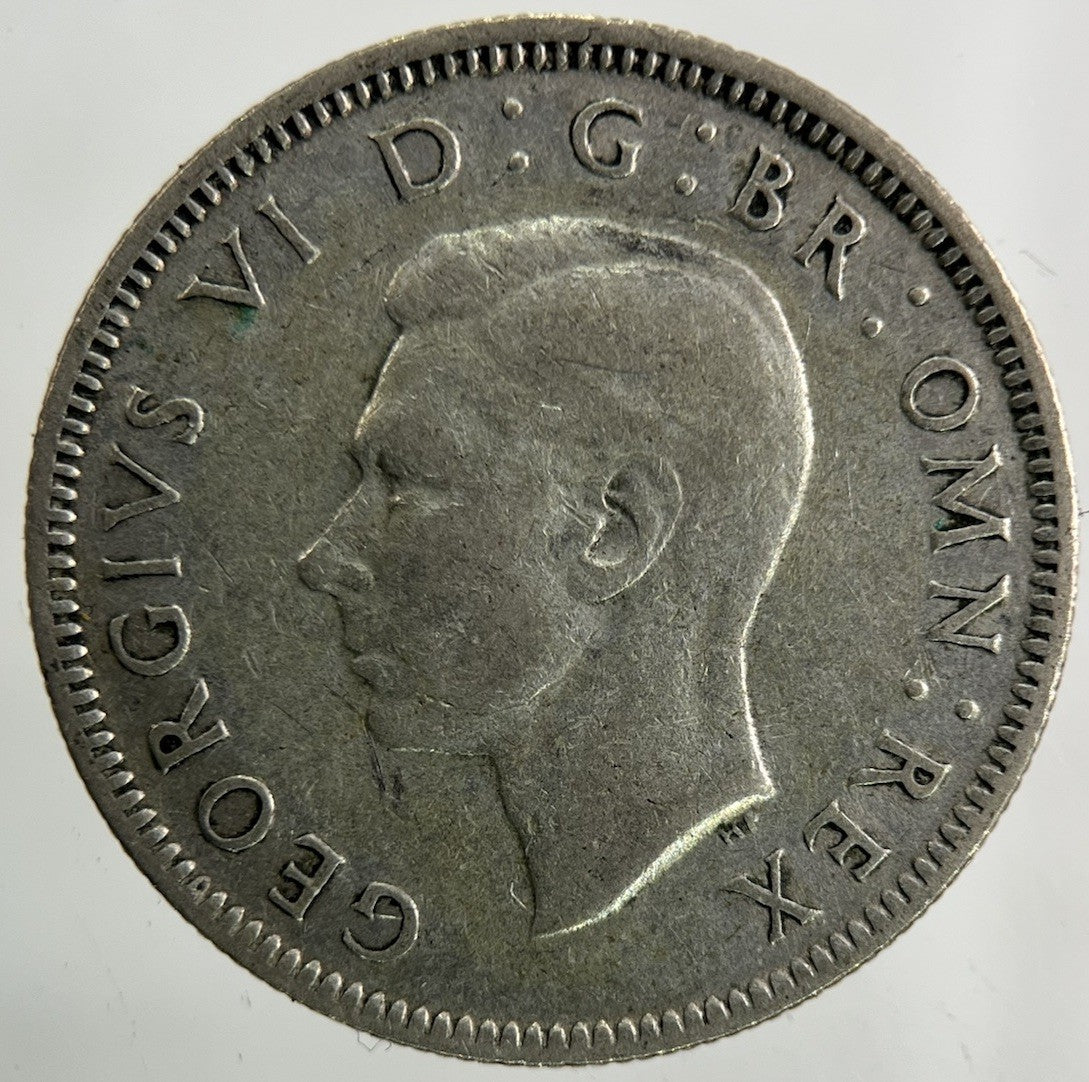 1942 George VI Shilling Silver Coin | Fine Collectable Grade