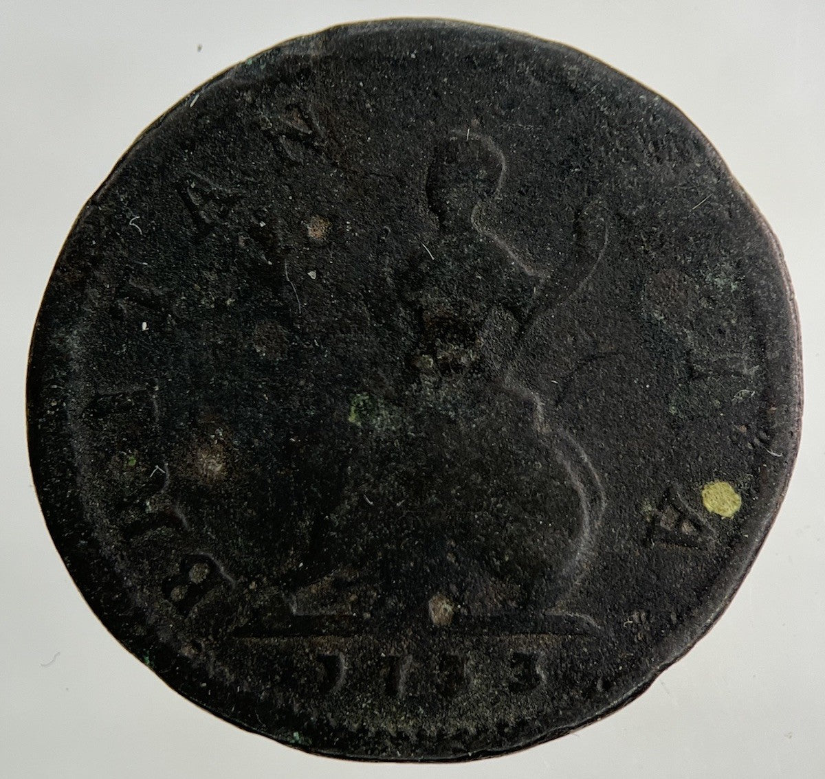 1733 George II 2nd Farthing Coin | Collectable Grade