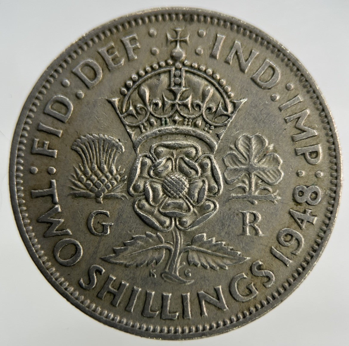 1948 George VI Florin Coin | Fine Collectable Grade