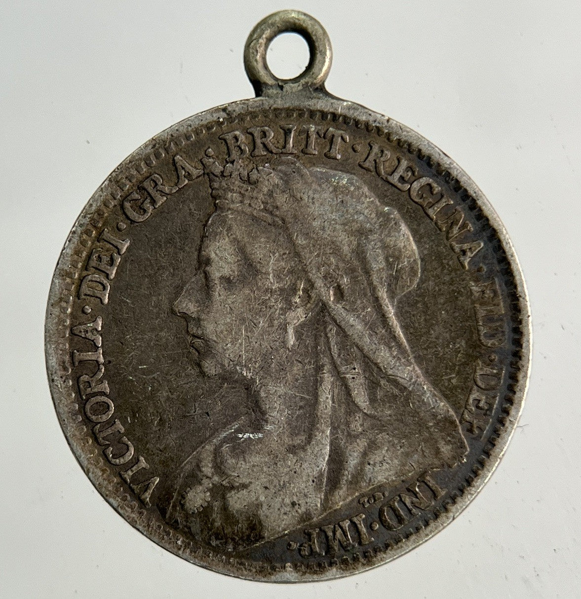 British Engraved Victoria Threepence Silver Coin | Fine Collectable Grade