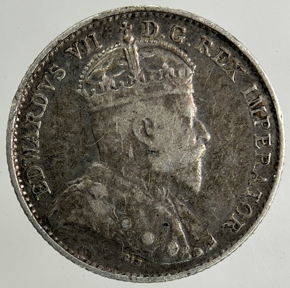 1902 Canada 5 Cents Silver Coin | Fine Collectable Grade