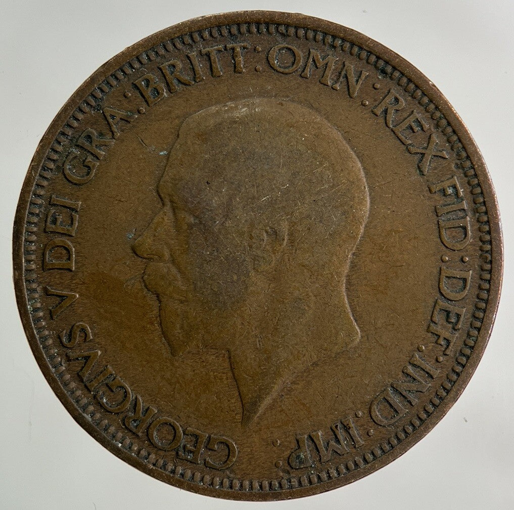 1930 George V Half - Penny Coin | Collectable Grade