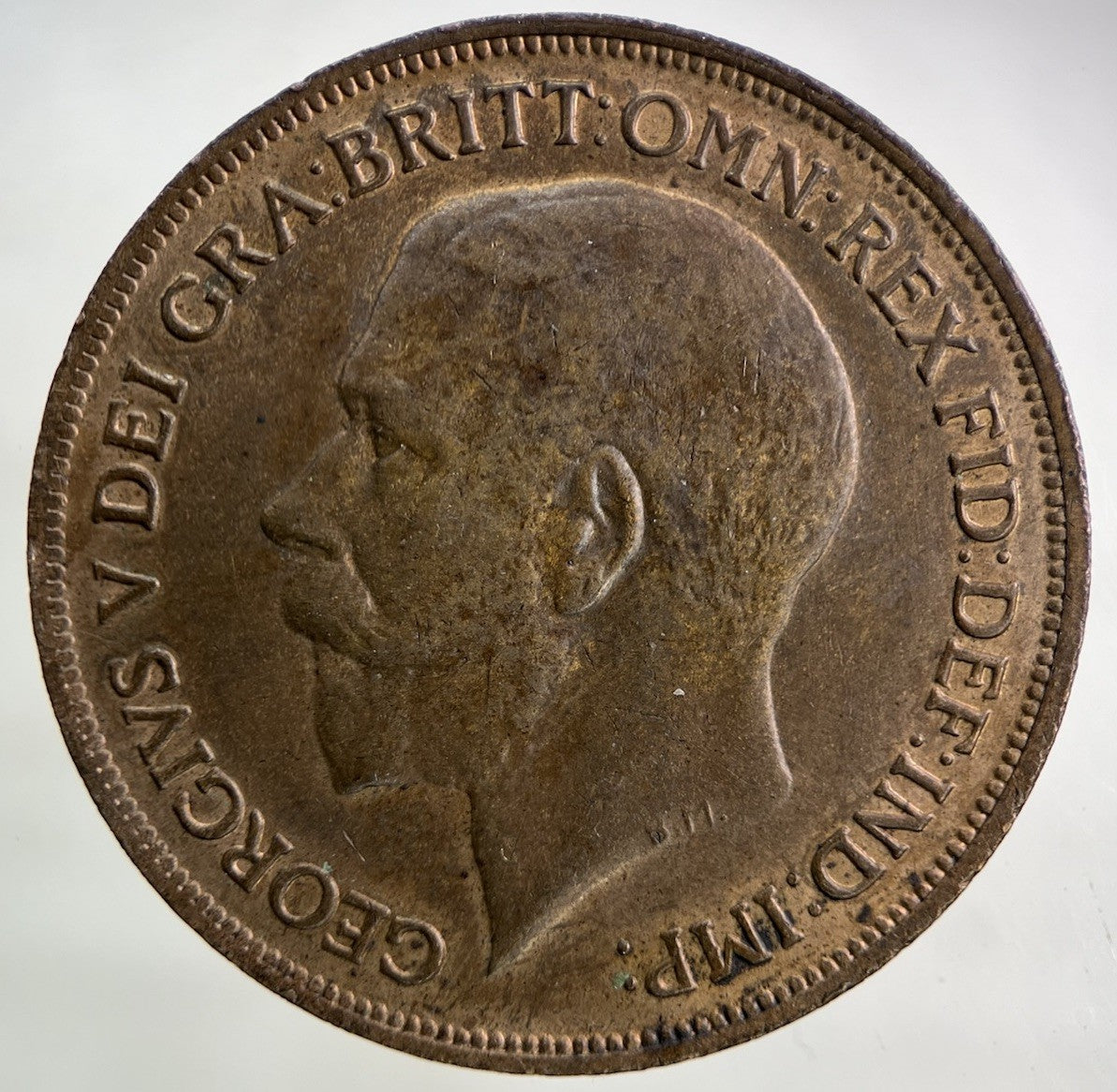 1917 George V Penny Coin | Very High Grade