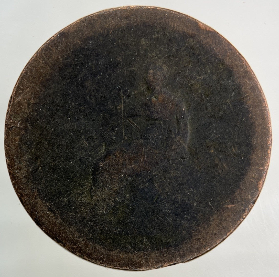 British George III 3rd Half - Penny Coin | Worn Grade