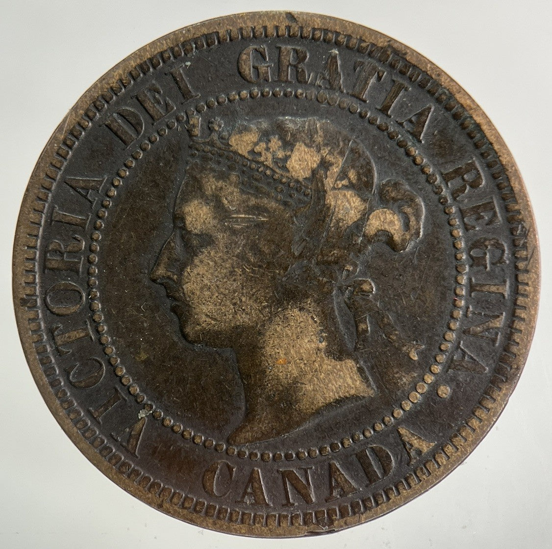 1882 - H Canada One Cent Coin | Collectable Grade