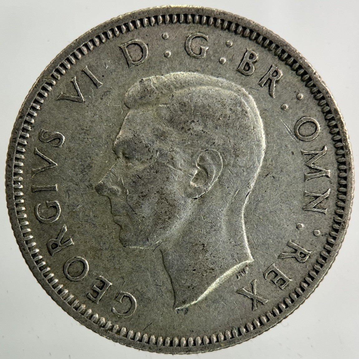 1944 George VI Shilling Silver Coin | Fine Collectable Grade