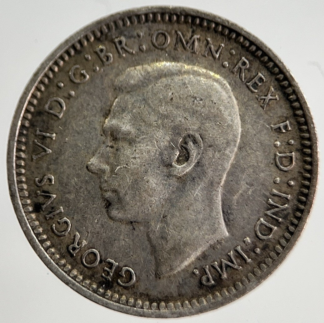 1942 - S Australia Threepence Silver Coin | Fine Collectable Grade | a8427