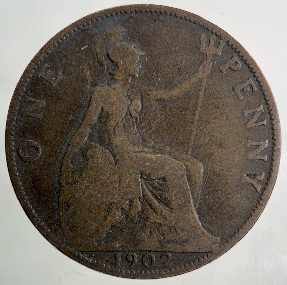 1902 Edward VII One Penny Coin | Collectable Grade