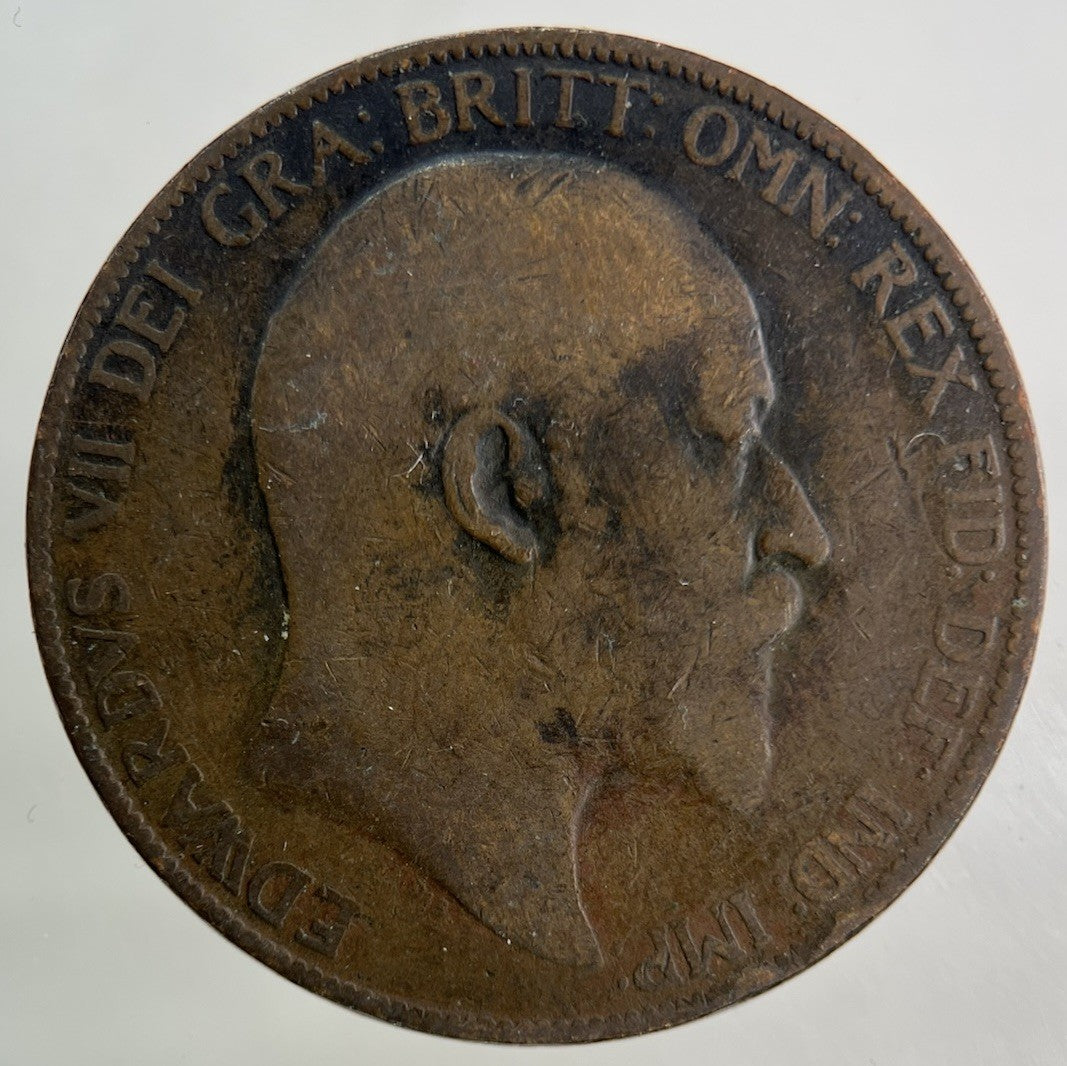 1904 Edward VII One Penny Coin | Collectable Grade