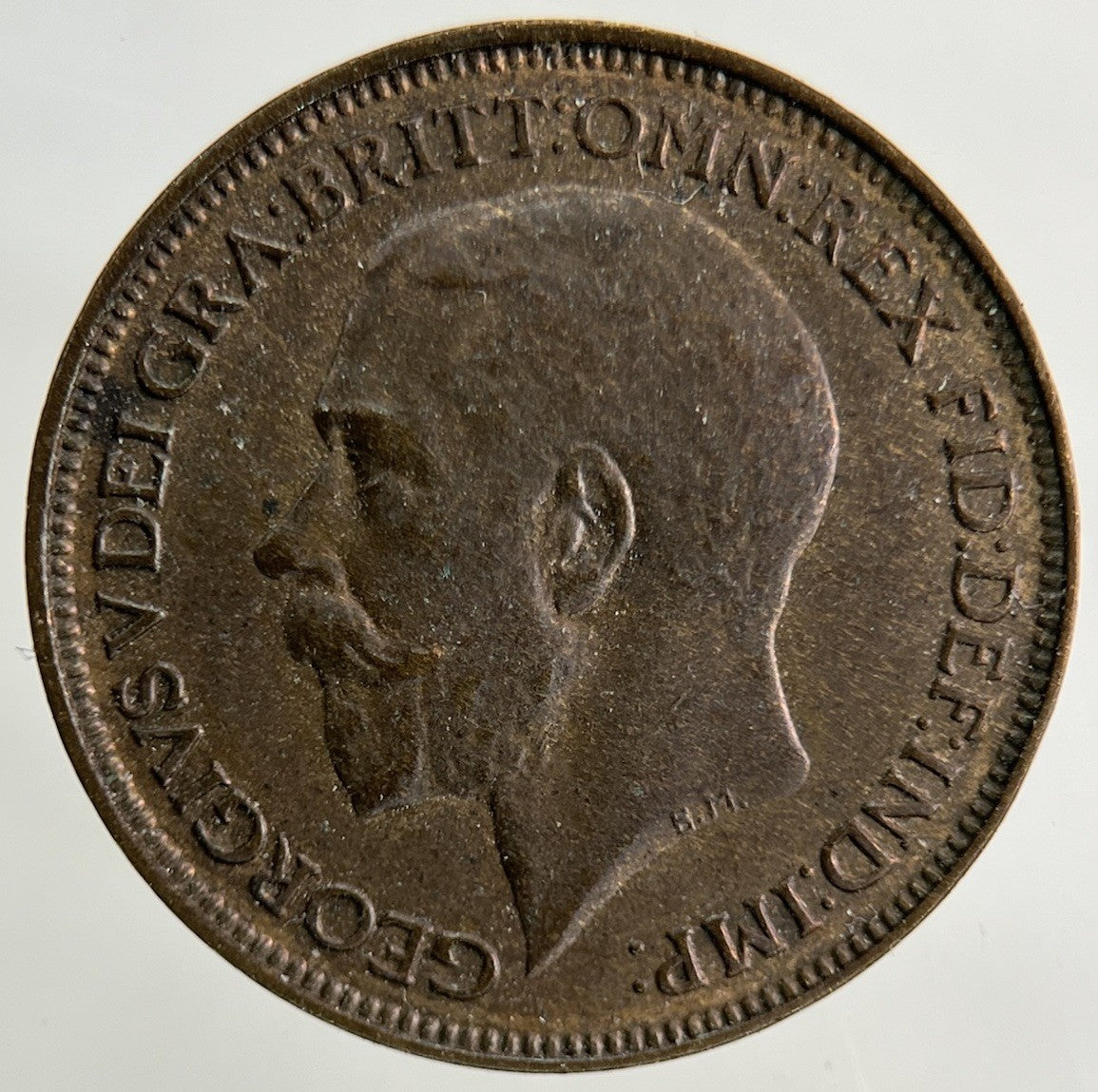 1925 George V Farthing Coin | Fine Collectable Grade